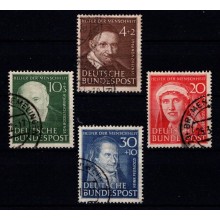 1951. Vesttyskland. Velgørenhedsmærker. Komplet sæt.